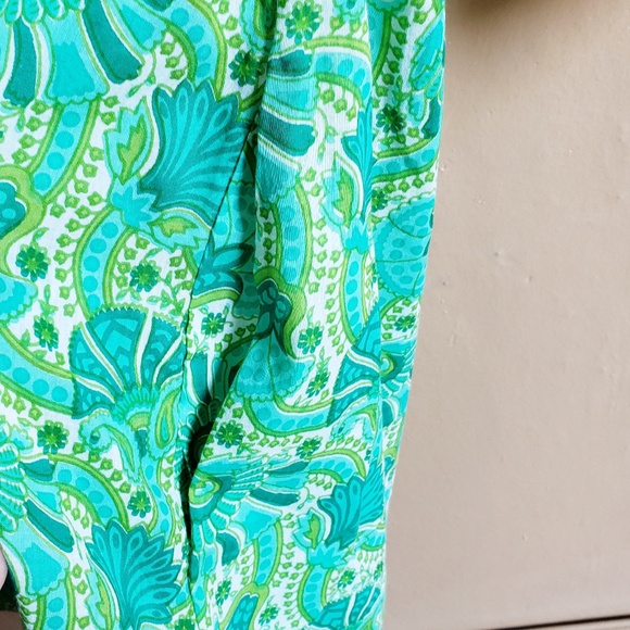 Gretchen Scott Pulley Dress Blue and Green XS - Picture 7 of 8